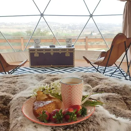 Cerchio Del Desiderio Glamping Retreat Luxussátor Pescara