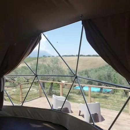 Luxussátor Cerchio Del Desiderio Glamping Retreat *