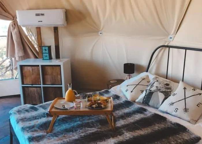 Luxuszelt Cerchio Del Desiderio Glamping Retreat *