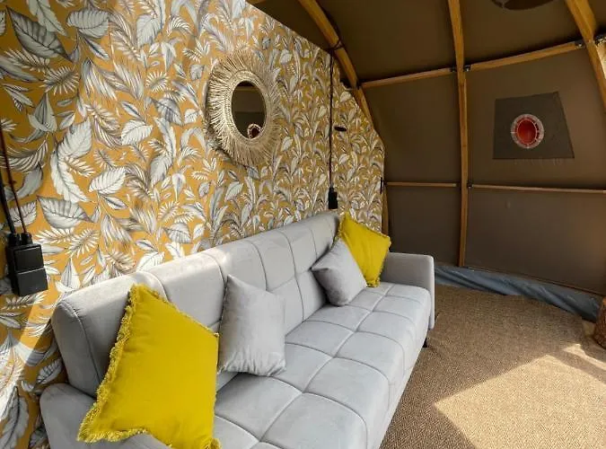 Luxuszelt Cerchio Del Desiderio Glamping Retreat *