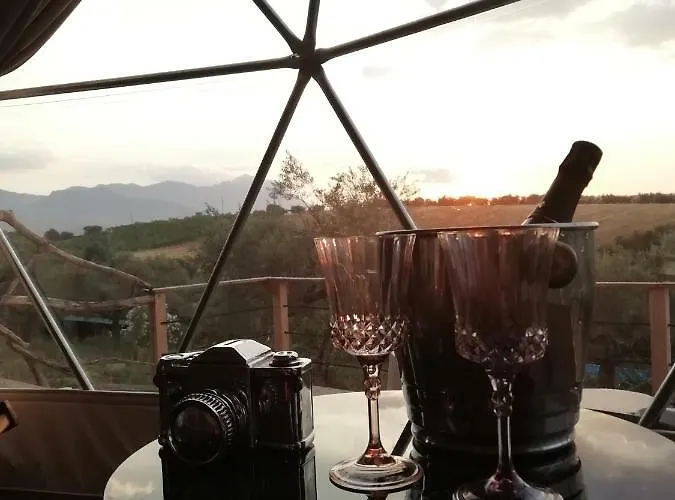 Cerchio Del Desiderio Glamping Retreat Luxuszelt *