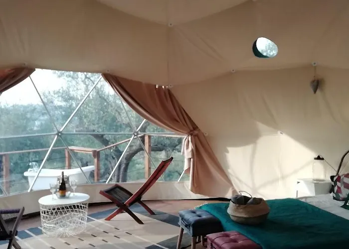 Luxuszelt Cerchio Del Desiderio Glamping Retreat *