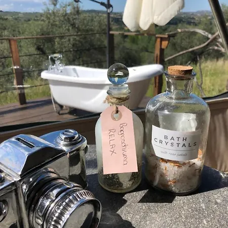 אוהל מפואר Cerchio Del Desiderio Glamping Retreat *