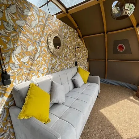 אוהל מפואר Cerchio Del Desiderio Glamping Retreat *