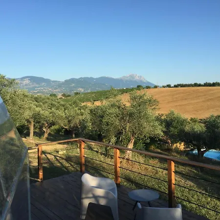 אוהל מפואר Cerchio Del Desiderio Glamping Retreat פסקרה