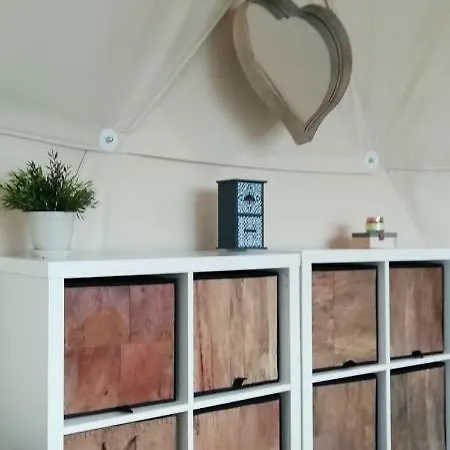 אוהל מפואר Cerchio Del Desiderio Glamping Retreat פסקרה