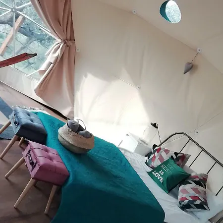 אוהל מפואר Cerchio Del Desiderio Glamping Retreat *