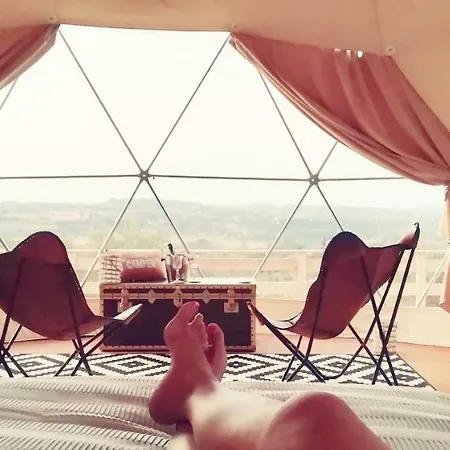 Cerchio Del Desiderio Glamping Retreat אוהל מפואר פסקרה