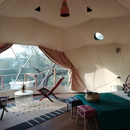 אוהל מפואר Cerchio Del Desiderio Glamping Retreat *