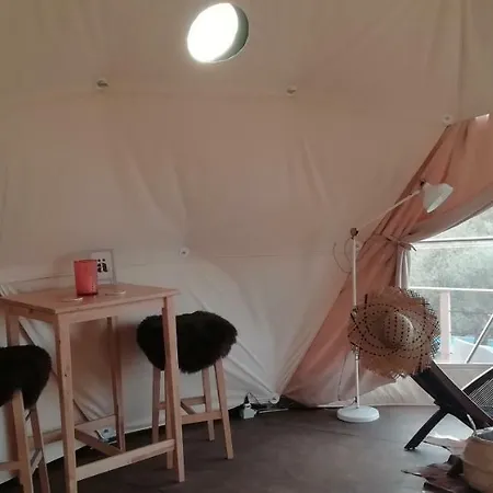 Cerchio Del Desiderio Glamping Retreat אוהל מפואר פסקרה