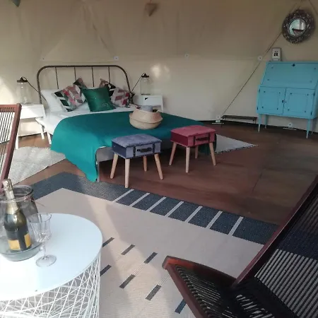 אוהל מפואר Cerchio Del Desiderio Glamping Retreat פסקרה