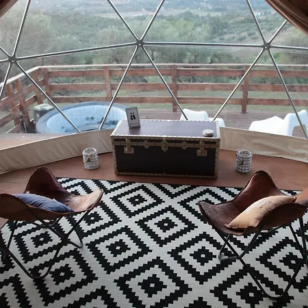 אוהל מפואר Cerchio Del Desiderio Glamping Retreat