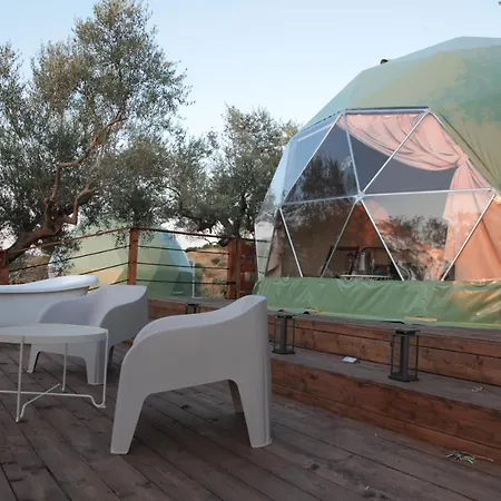 Luxe tent Cerchio Del Desiderio Glamping Retreat
