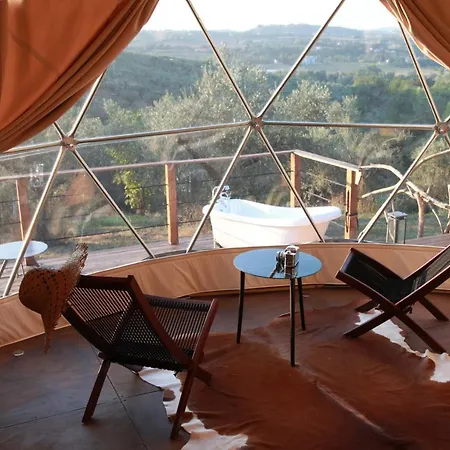 Luxe tent Cerchio Del Desiderio Glamping Retreat