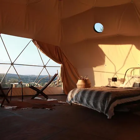 Cerchio Del Desiderio Glamping Retreat אוהל מפואר *