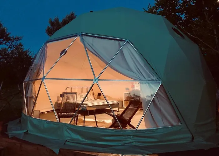 Campismo de Luxo Cerchio Del Desiderio Glamping Retreat *