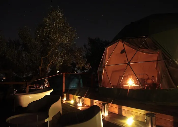Cerchio Del Desiderio Glamping Retreat Campismo de Luxo